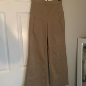 Alexander Wang wide leg khaki’s.